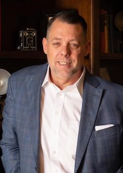 District 3 commissioner of Oklahoma County, Kevin Calvey in headshot