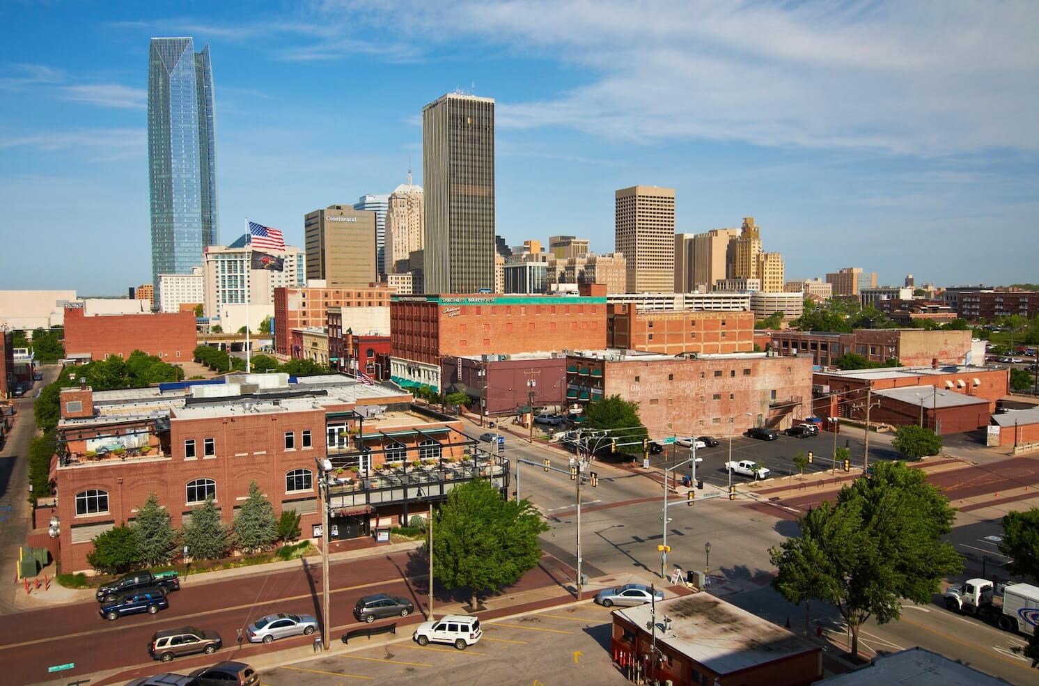 Downtown Oklahoma City Skyline